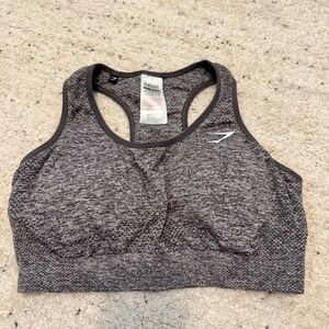 Gymshark Vital Seamless Sports Bra - Smokey Grey Marl Medium